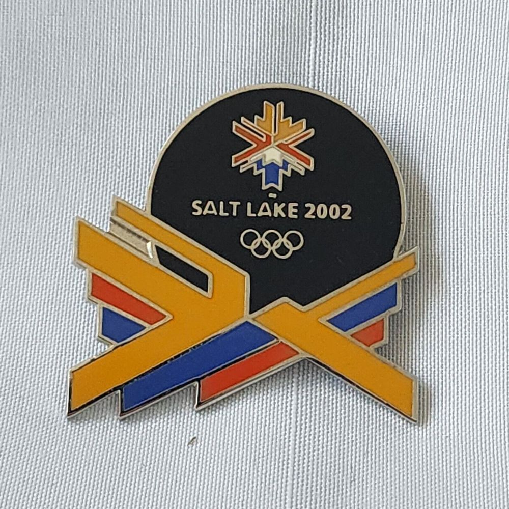 Salt Lake City Utah 2002‎ Winter Olympic Games Pin Vintage 1071-2 Collectors